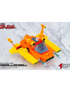 Action Toys Die-Cast Vehicle Series Sci-Fi West Saga Starzinger Starbood with Don Hakka Set
