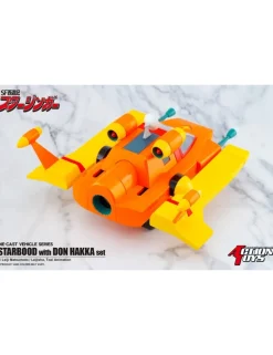 Action Toys Die-Cast Vehicle Series Sci-Fi West Saga Starzinger Starbood with Don Hakka Set