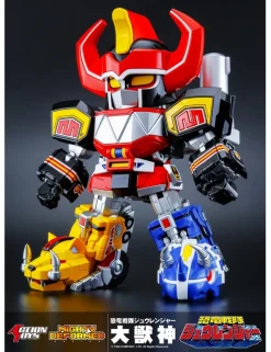Action Toys Mighty Deformed Mighty Morphin Power Rangers Megazord Daizyujin Kyoryu Sentai Zyuranger