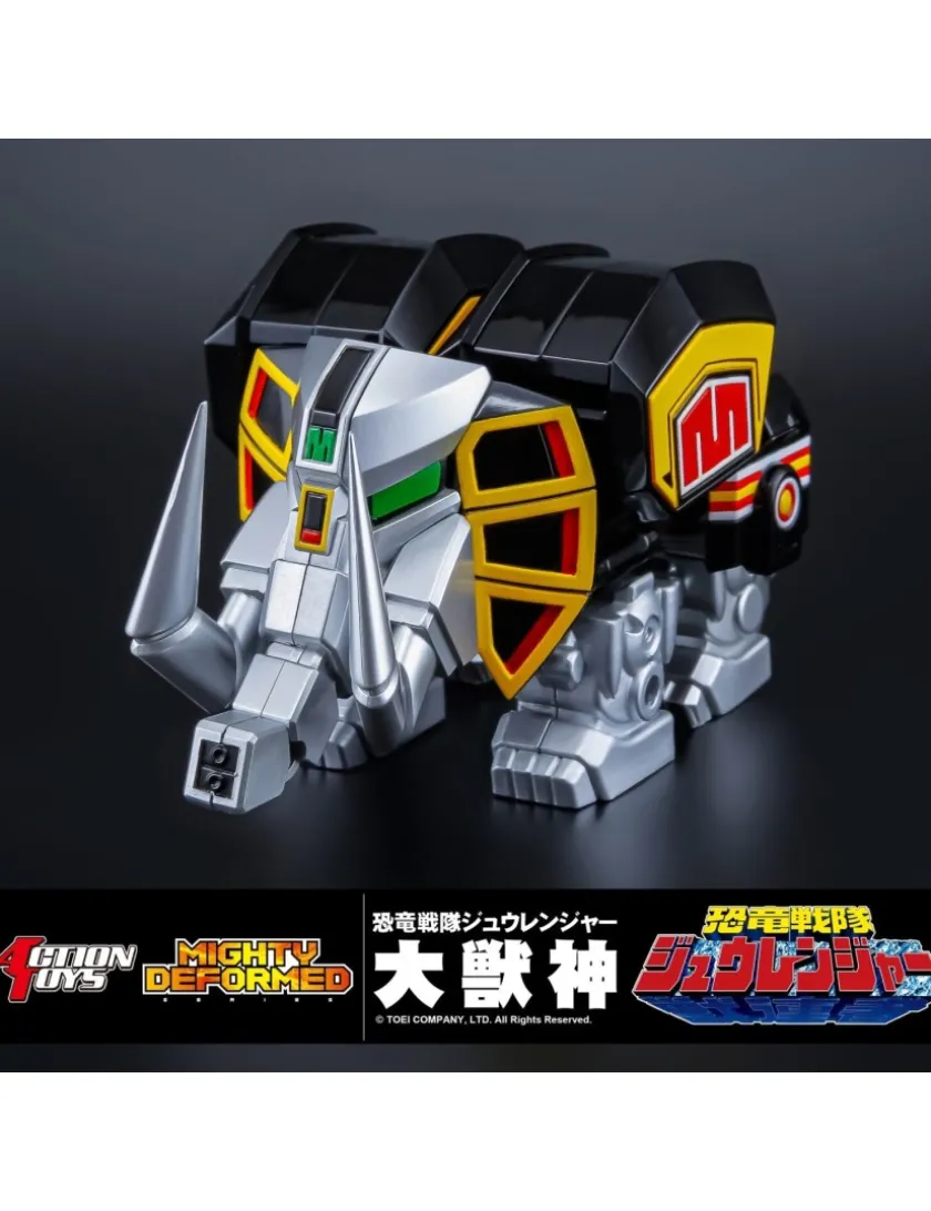 Action Toys Mighty Deformed Mighty Morphin Power Rangers Megazord Daizyujin Kyoryu Sentai Zyuranger