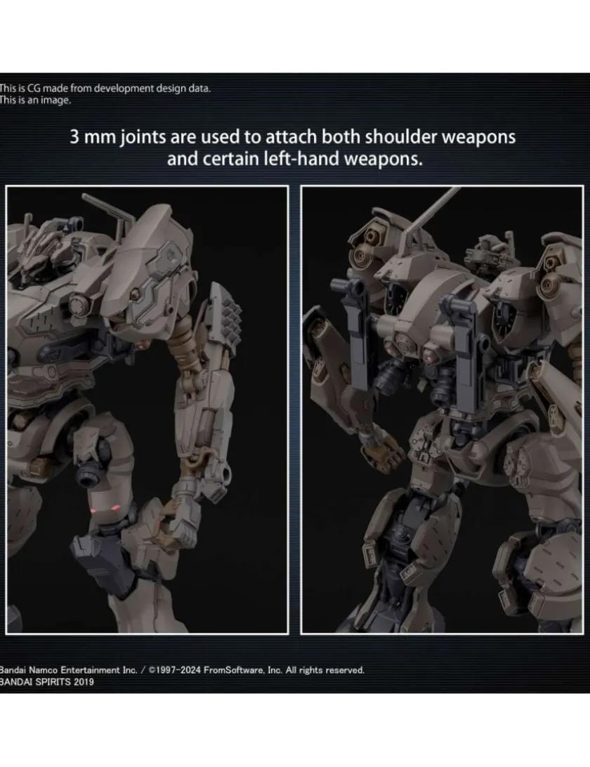Bandai 30 Minutes Missions Armored Core VI Fires of Rubicon RaD CC-2000 Orbiter Nightfall