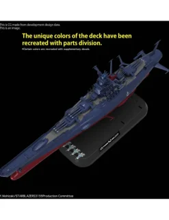 Bandai Be Forever Yamato REBEL 3199 Space Battleship Yamato 3199 3rd Refurbished Ver. Commemorative Paint 1/1000 Scale Model Kit