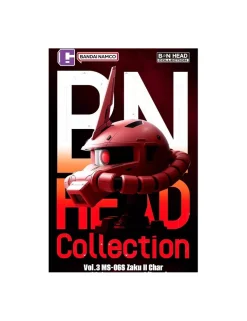 Bandai BN Head Collection Vol.3 Mobile Suit Gundam MS-06S Char's Zaku II Head Sculpt