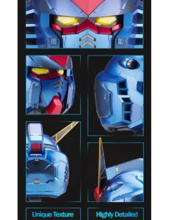 Bandai BN Head Collection Vol.1 Mobile Suit Gundam RX-78-2 Gundam Head Sculpt Metallic Blue Color Version