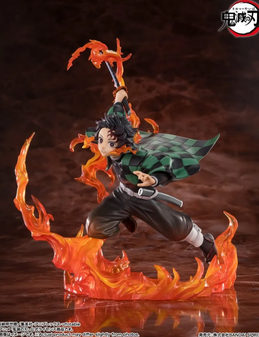 Bandai Figuarts Zero Demon Slayer Kimetsu No Yaiba Tanjiro Kamado Total Concentration Breathing Rengoku's Tsuba