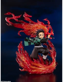 Bandai Figuarts Zero Demon Slayer Kimetsu No Yaiba Tanjiro Kamado Hinokami Kagura Version
