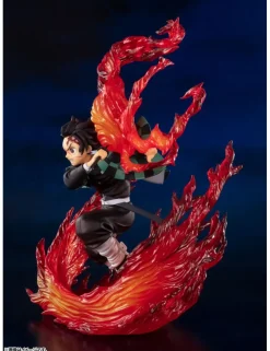 Bandai Figuarts Zero Demon Slayer Kimetsu No Yaiba Tanjiro Kamado Hinokami Kagura Version