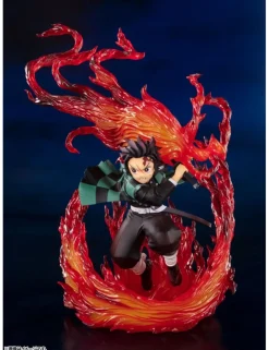 Bandai Figuarts Zero Demon Slayer Kimetsu No Yaiba Tanjiro Kamado Hinokami Kagura Version