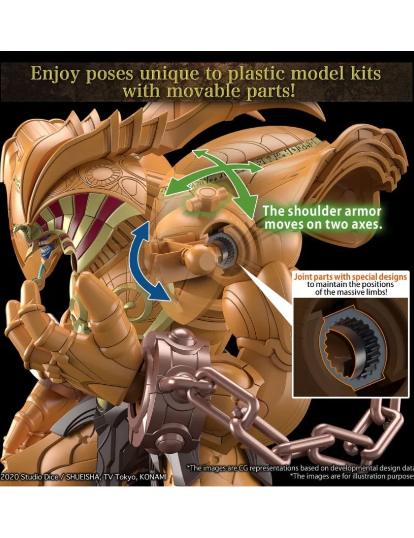 Bandai Figure-Rise Standard Amplified Yu-Gi-Oh! Duel Monsters The Legendary Exodia Incarnate