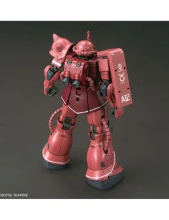 Bandai High Grade HG 1/144 Mobile Suit Gundam MS-06S Zaku II Red Comet Version