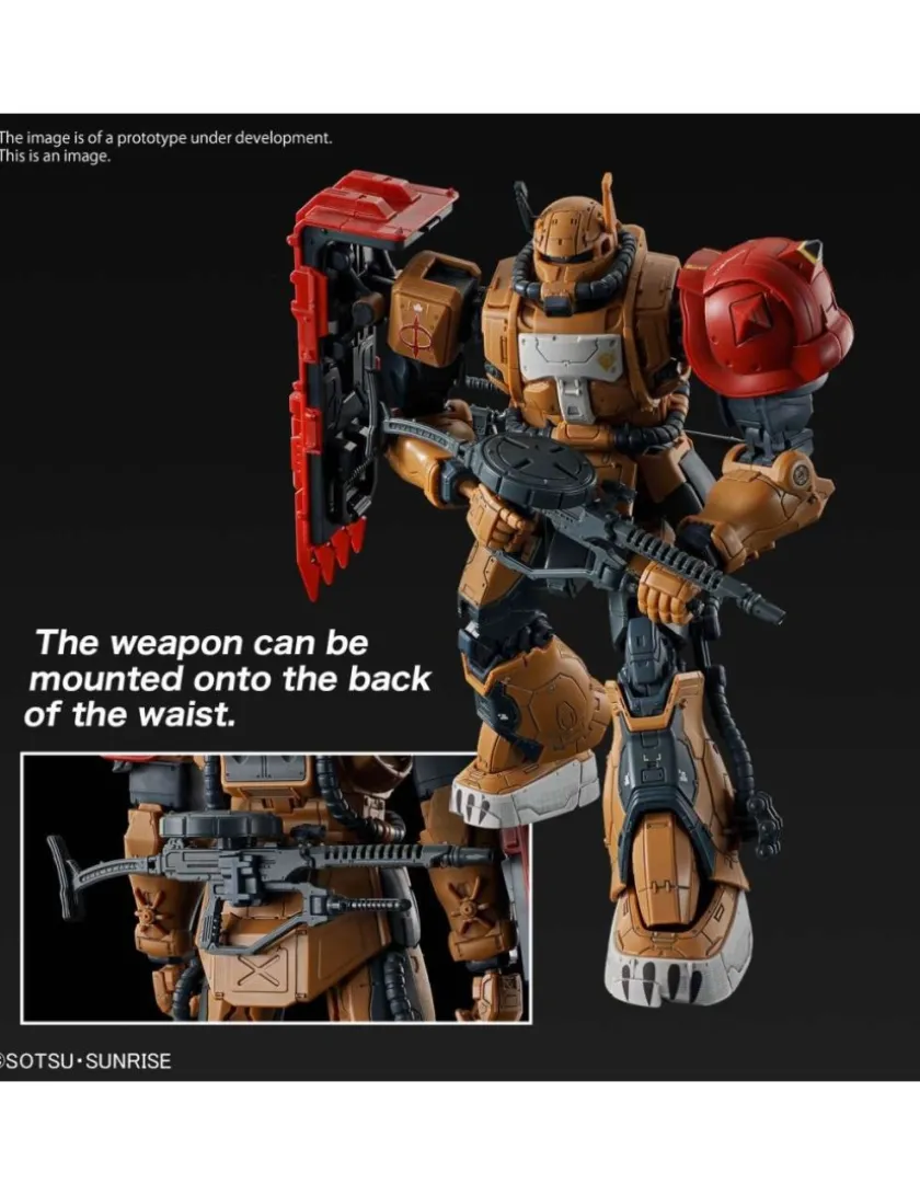 Bandai High Grade HG 1/144 Mobile Suit Gundam MS-06F Zaku II F Type Chubs Kale Solari Custom