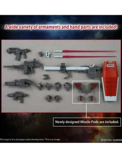 Bandai High Grade HG 1/144 Mobile Suit Gundam RGM-79 GM Shoulder Cannon / Missile Pod