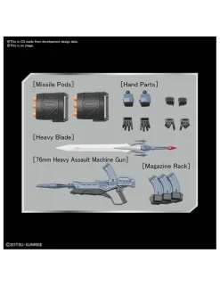 Bandai Master Grade MG 1/100 Mobile Suit Gundam ZGMF-1017 Ginn