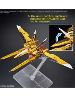 Bandai Real Grade RG 1/144 Mobile Suit Gundam ORB-01 Akatsuki Gundam Oowashi Unit