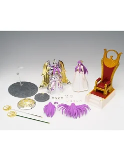 Bandai Saint Seiya Myth Cloth EX Goddess Athena God Cloth & Saori Kido Divine Saga Premium Set