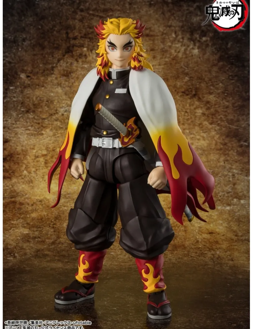 Bandai S.H. Figuarts Demon Slayer Kimetsu No Yaiba Kyojuro Rengoku