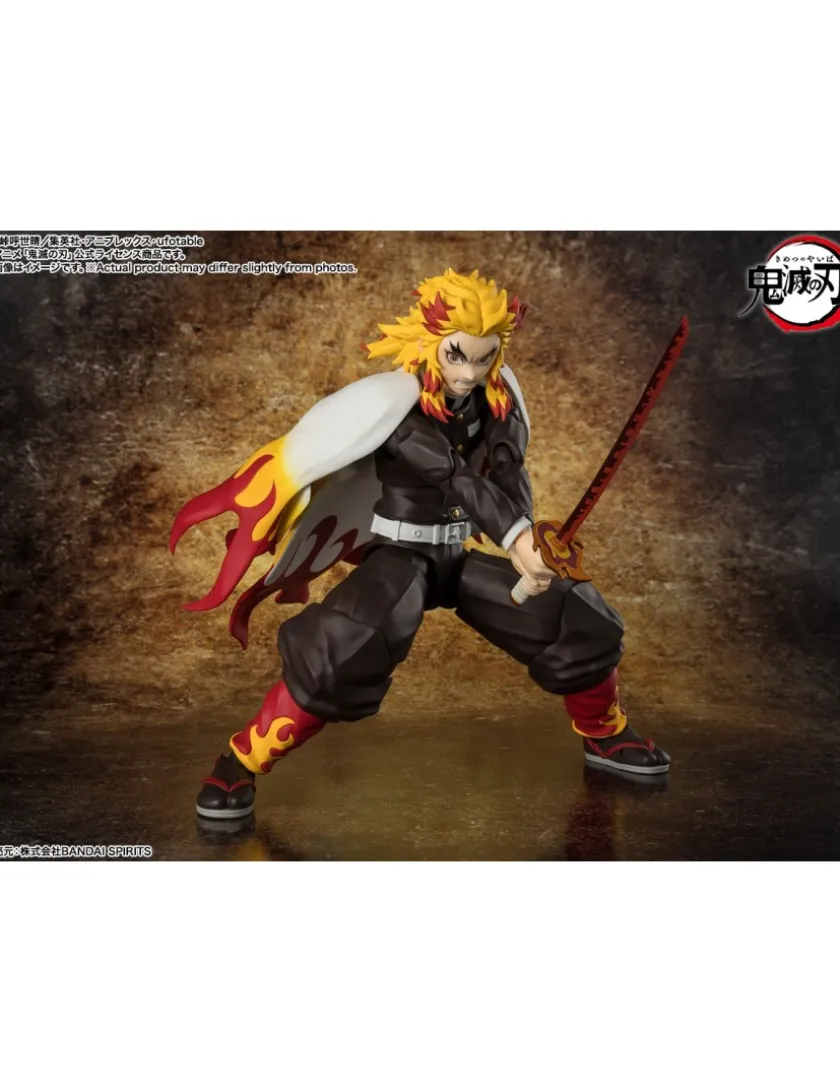 Bandai S.H. Figuarts Demon Slayer Kimetsu No Yaiba Kyojuro Rengoku