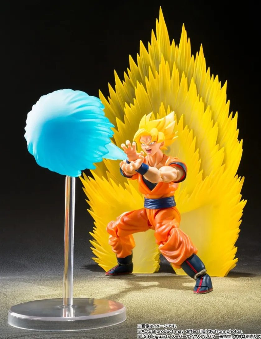 Bandai S.H. Figuarts Dragon Ball Z Son Goku Super Saiyan's Effect Parts Set
