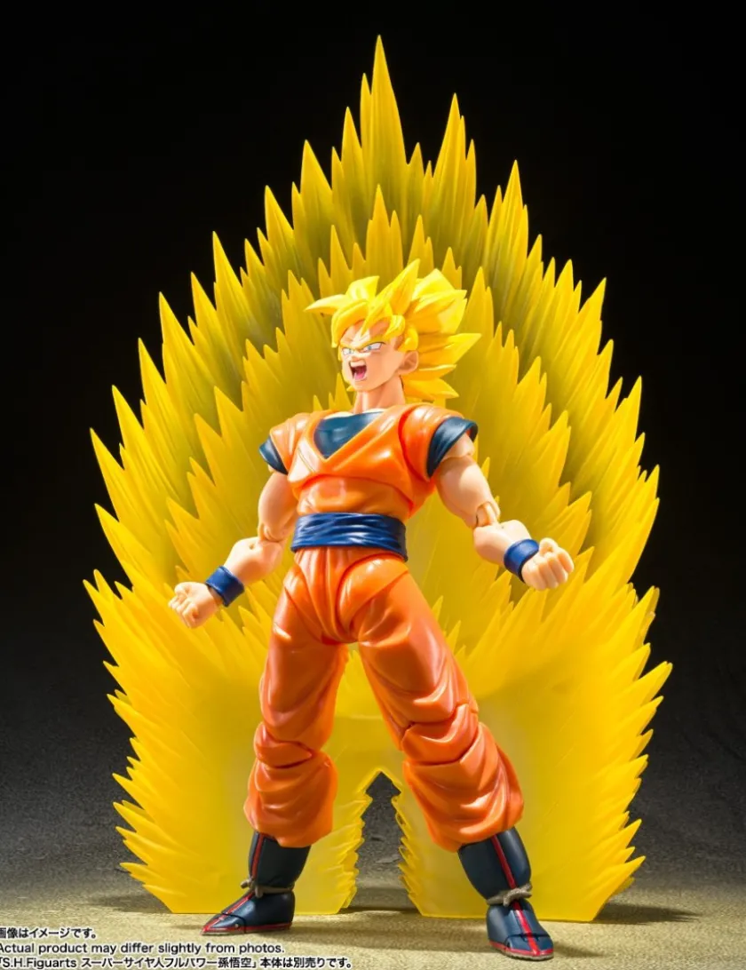 Bandai S.H. Figuarts Dragon Ball Z Son Goku Super Saiyan's Effect Parts Set