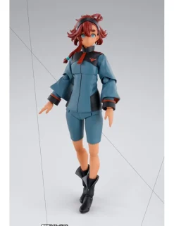 Bandai S.H. Figuarts Mobile Suit Gundam The Witch from Mercury Suletta Mercury Uniform Version & Option Set TamashiWeb Exclusive