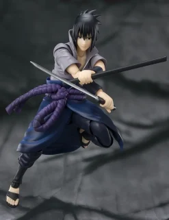 Bandai S.H. Figuarts Naruto Shippuden Sasuke Uchiha He Who Bears All Hatred