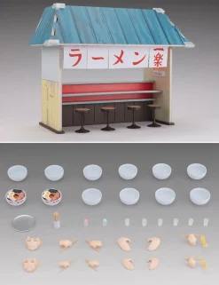 Bandai S.H. Figuarts Naruto Shippuden Ichiraku Ramen Set