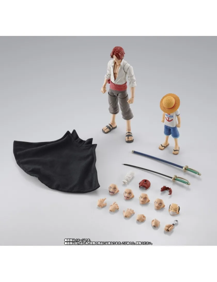 Bandai S.H. Figuarts One Piece Shanks & Monkey D. Luffy