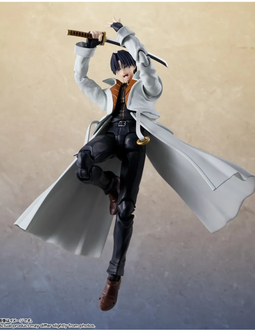 Bandai S.H. Figuarts Rurouni Kenshin Meiji Swordsman Romantic Story Aoshi Shinomori