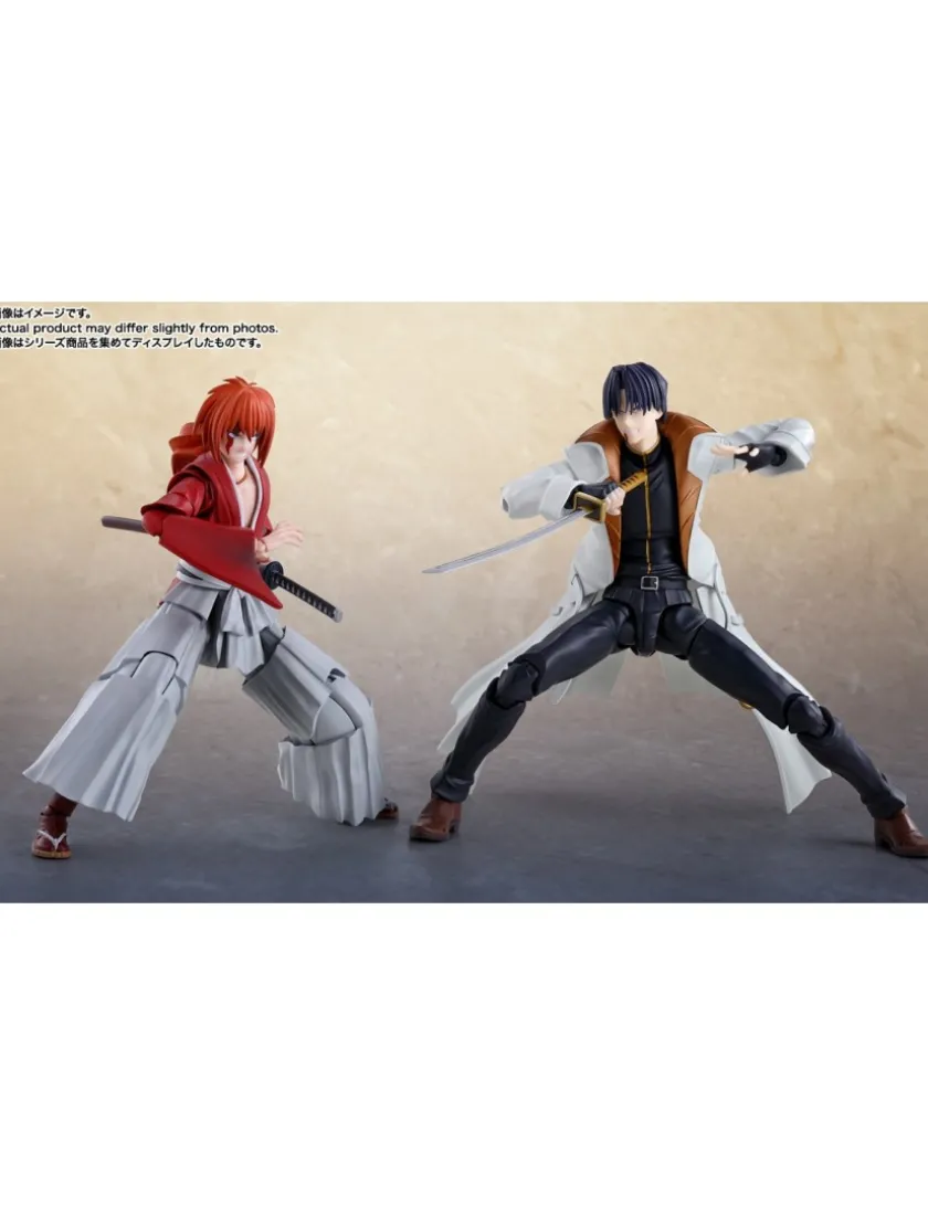 Bandai S.H. Figuarts Rurouni Kenshin Meiji Swordsman Romantic Story Aoshi Shinomori
