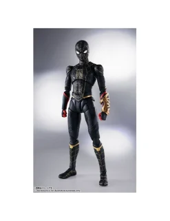 Bandai S.H. Figuarts Spider-Man No Way Home Spider-Man Black & Gold Suit Special Set