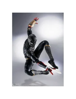 Bandai S.H. Figuarts Spider-Man No Way Home Spider-Man Black & Gold Suit Special Set