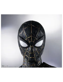 Bandai S.H. Figuarts Spider-Man No Way Home Spider-Man Black & Gold Suit Special Set