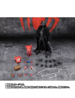 Bandai S.H. Figuarts Spider-Man: Across the Spider-Verse Spider-Man Noir & Spider-Ham