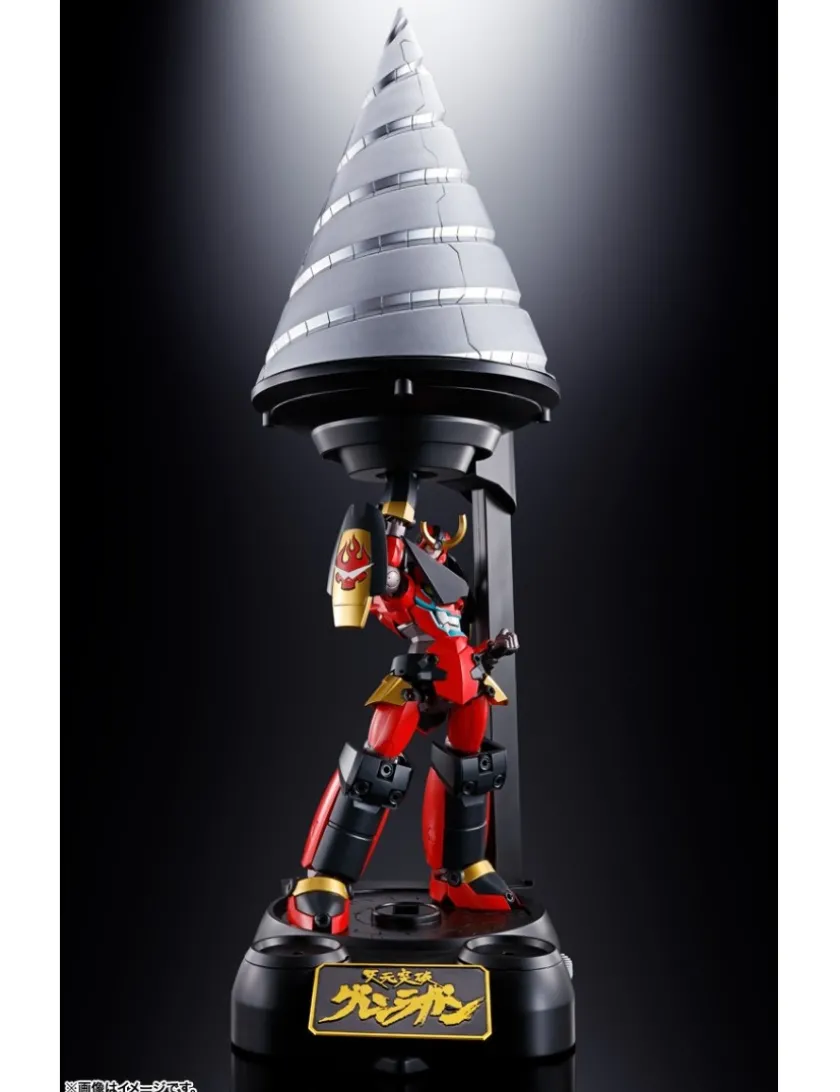 Bandai Soul of Chogokin GX-107 Completely Transformed Combined Gurren Lagann & Giant Rotation Giga Drill Set