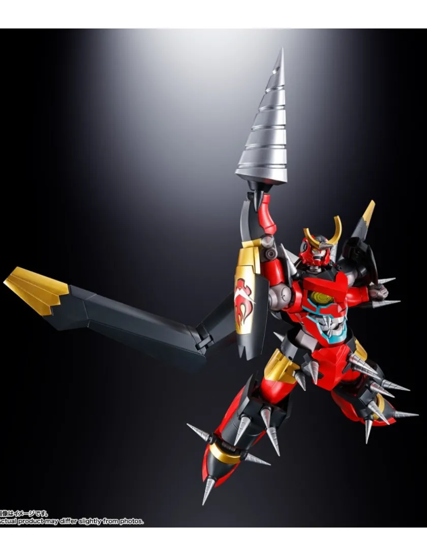 Bandai Soul of Chogokin GX-107 Completely Transformed Combined Gurren Lagann & Giant Rotation Giga Drill Set