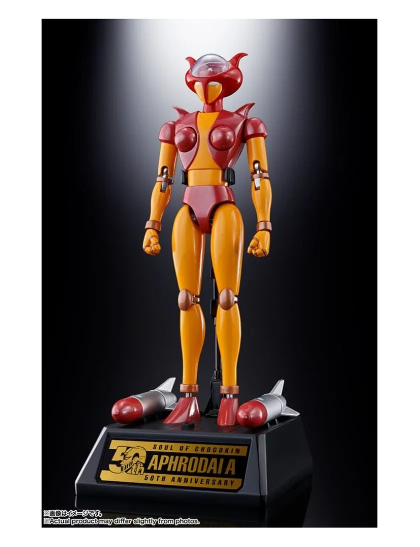 Bandai Soul of Chogokin GX-08R Aphrodai A & GX-09R Minerva X