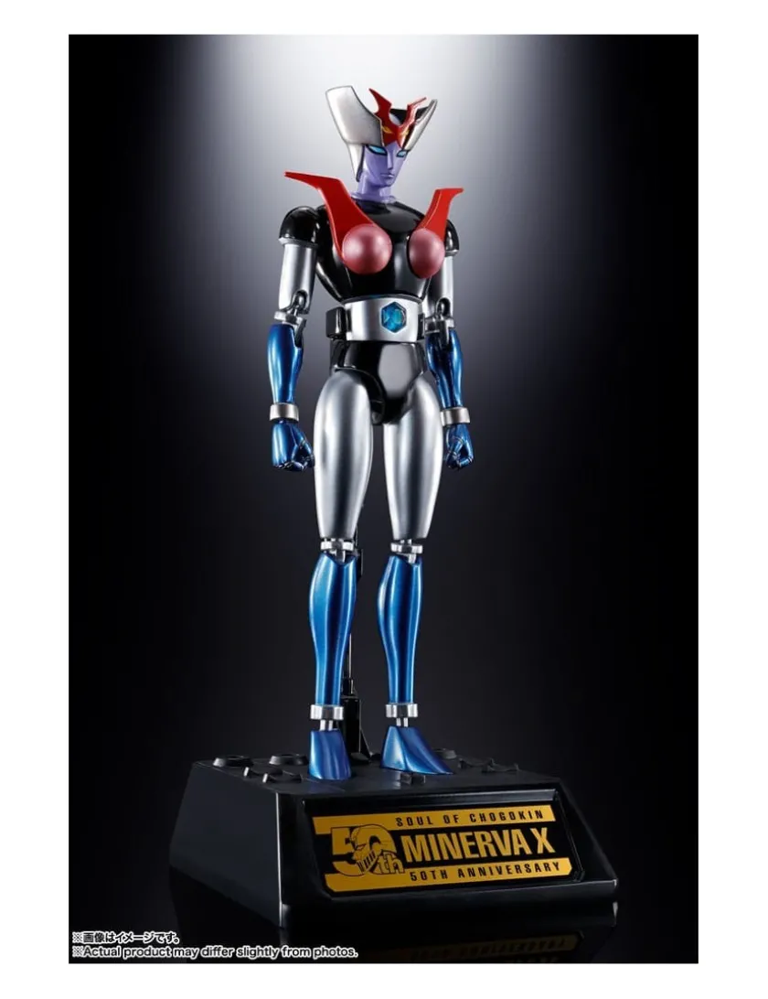 Bandai Soul of Chogokin GX-08R Aphrodai A & GX-09R Minerva X