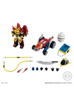 Bandai Super Mini-Pla Time Bokan Series Gyakuten! Ippatsuman Gyakuten-Oh & Tokkyu Zaurus