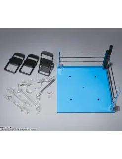 Bandai Tamashii Stage ACT Ring Corner Neutral Corner & Pipe Chair Set