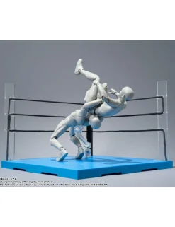 Bandai Tamashii Stage ACT Ring Corner Neutral Corner & Pipe Chair Set