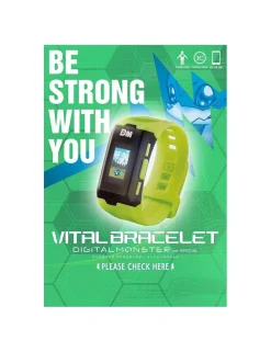 Bandai Vital Bracelet Series Digital Monster Digimon Ver. Yellow