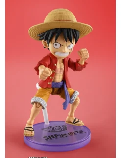 Bandai World Collectable Figure X S.H. Figuarts One Piece Monkey D. Luffy