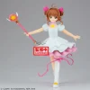 Banpresto Cardcaptor Sakura Clow Card Sakura Kinomoto White Dress Version