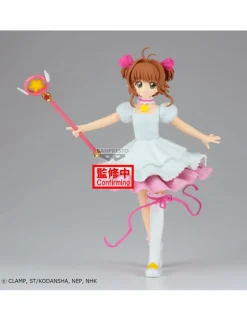 Banpresto Cardcaptor Sakura Clow Card Sakura Kinomoto White Dress Version