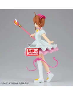 Banpresto Cardcaptor Sakura Clow Card Sakura Kinomoto White Dress Version