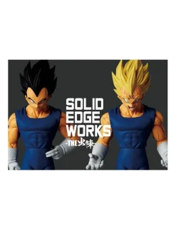 Banpresto Dragon Ball Z Solid Edge Works Vol.10 Majin Vegeta