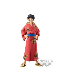 Banpresto DXF One Piece The Grandline Men Monkey D. Luffy Yukata Version