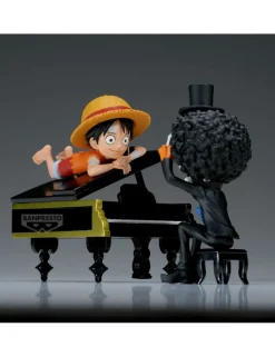 Banpresto One Piece World Collectable Figure Log Stories Monkey D. Luffy & Brook