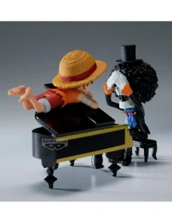 Banpresto One Piece World Collectable Figure Log Stories Monkey D. Luffy & Brook