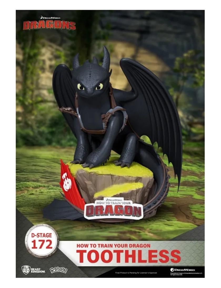 Beast Kingdom D-Select D-172 How To Train Your Dragon Toothless